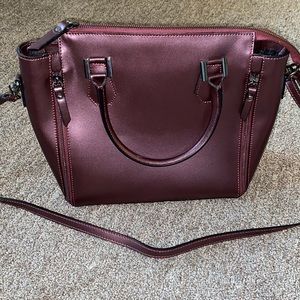 Awesome plum leather purse from Italy!